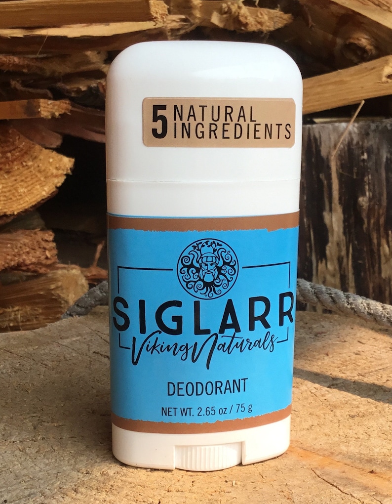 Men's NATURAL DEODORANT Organic Deodorant Men by Siglarr Etsy