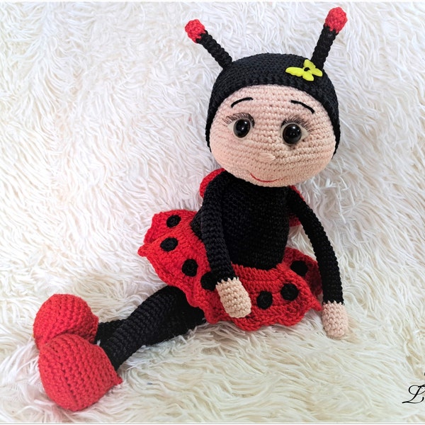 Ladybug Susi - crochet pattern