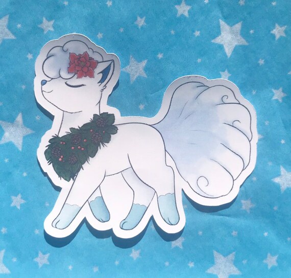 alolan vulpix christmas