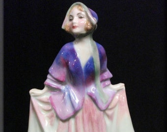 ROYAL DOULTON Sweet Anne M5 - Lavender and Green -Retired 1945 - Miniatures Series