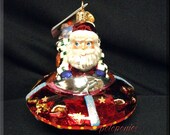 CHRISTOPHER RADKO Fantastic Galactic Santa (retired) NWT