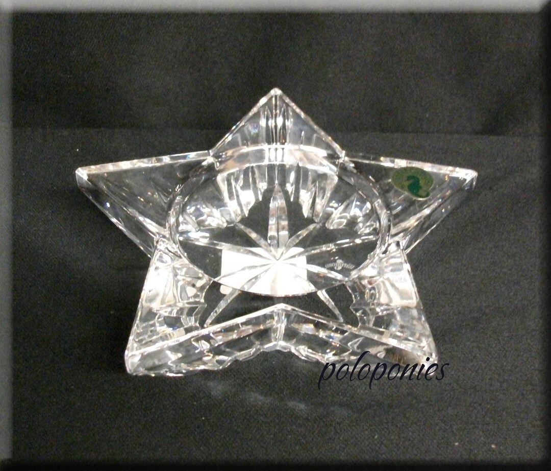 WATERFORD CRYSTAL Star Pillar 108045 NIB Etsy