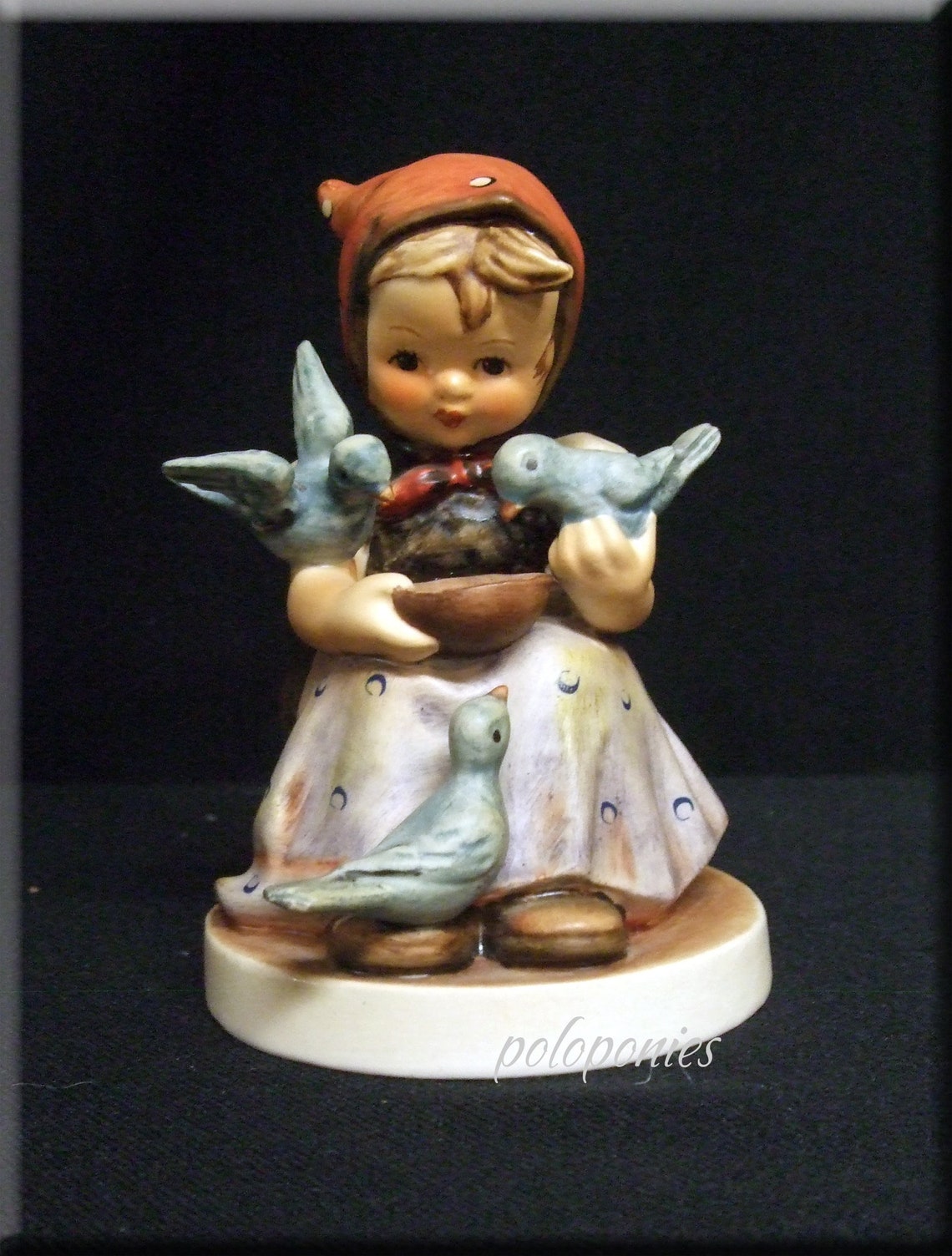 HUMMEL Cinderella 337 Rare EYES OPEN Trademark 5 - Etsy