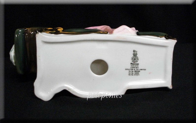 ROYAL DOULTON Repose HN227 Retired 1979 Peggy Davies Classic Etsy