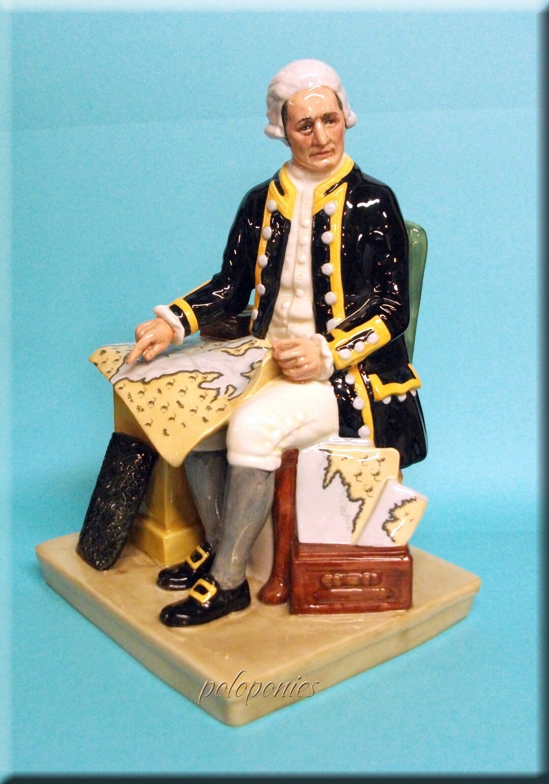 ROYAL DOULTON Captain Cook HN2889 Retired 1984 Sea Etsy