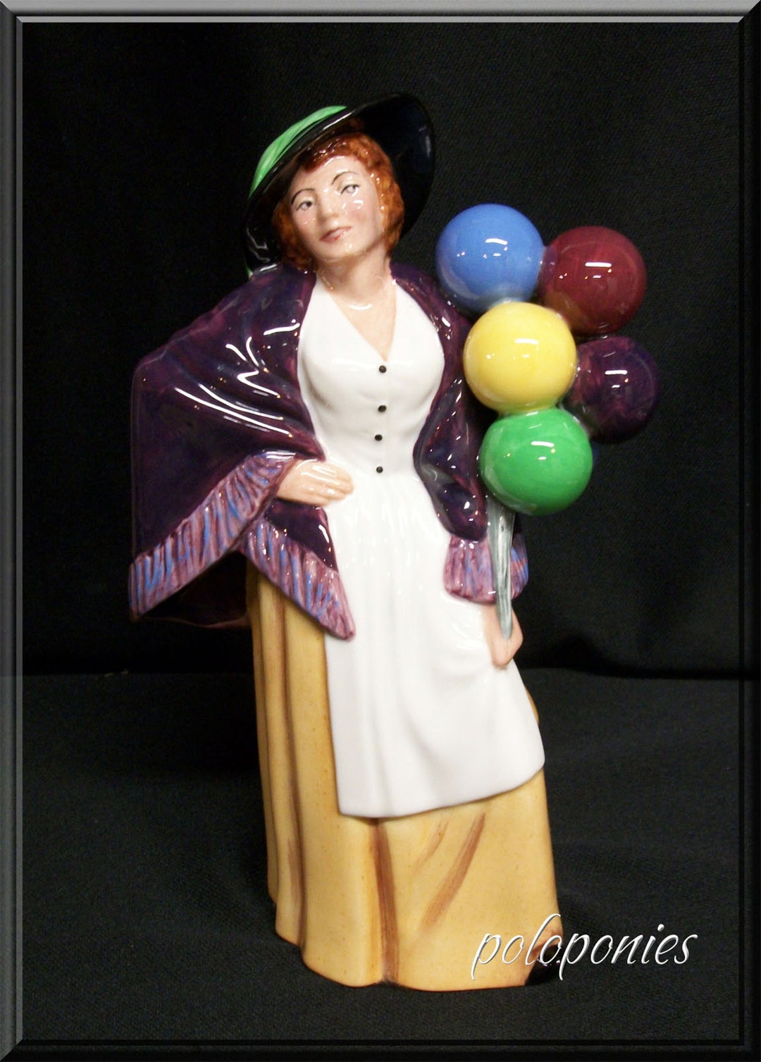 ROYAL DOULTON Balloon Lady HN2935 Balloon Characters Series Etsy