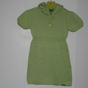 Hooded dress Lorelei 100% cotton image 3