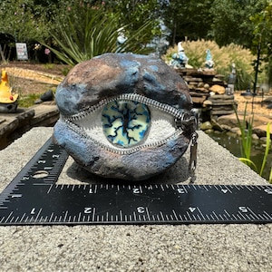Rock Eye Peepers Glowing Whimsical garden decor
