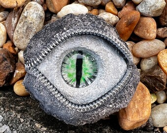 Mini Zipper Rock Eye Peepers Glow Whimsical garden decor