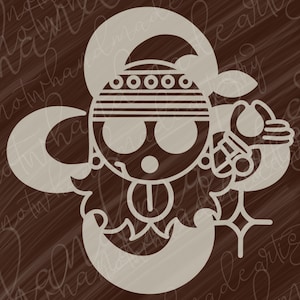 Straw Hat anime sticker, anime merch, Navigator Jolly Roger pirate ,anime car stickers, slayer, vinyl stickers
