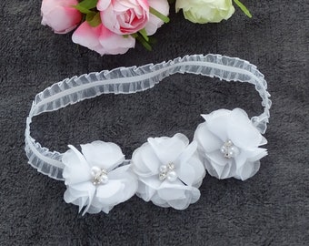 Hairband, headband pour baptême, mariage