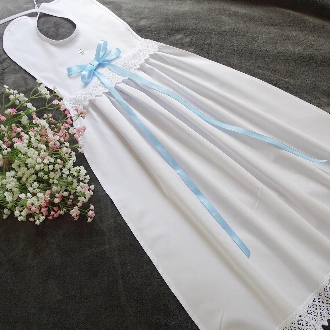 Taufaufleger Taufüberwurf FAMILIENTAUFKLEID 56-92 (T006) Christening