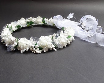 nr 106 Hair wreath COMMUNION WREATH Communion hair accessories,