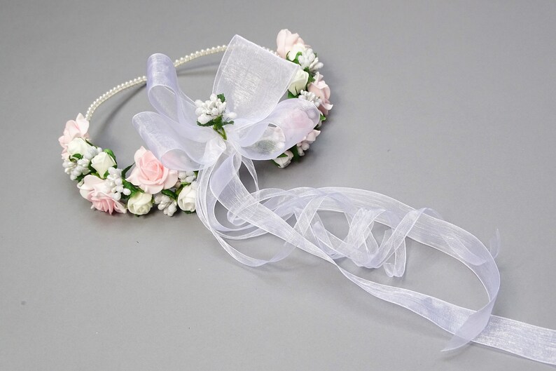 HOWAF Erstkommunion-Set Für Mädchen – Haarschmuck, Handschuhe, Rosenkranz & Mehr In Weiß/Silber