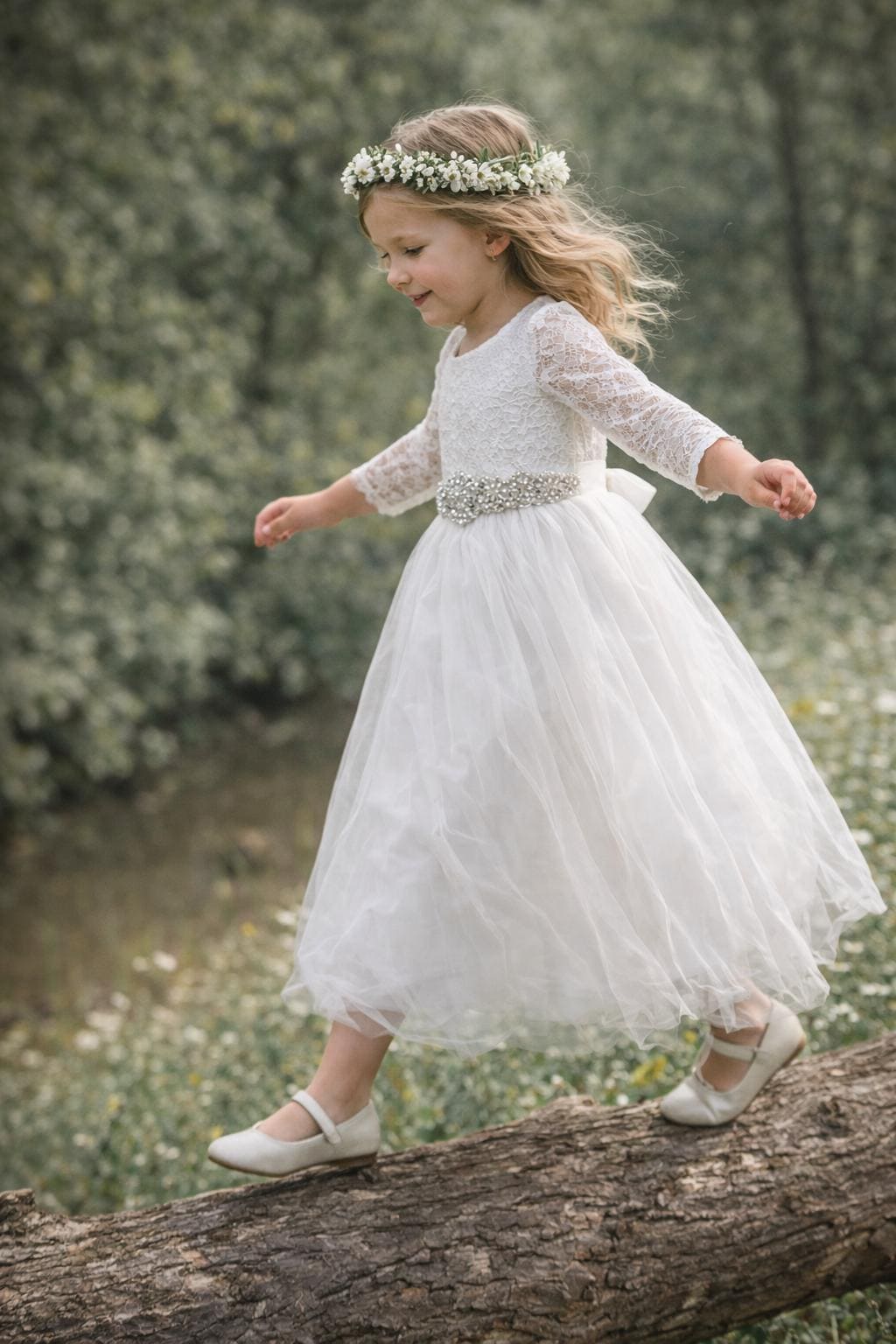 Robe De Plongée Fille Ado Beautees - Imprimé Fleurs Noir Et Blanc - Taille 16 - Très Bon état