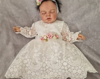 Vestido de bautizo y Boda de Princesa para niñas, vestido de fiesta de tul, vestido de flores para niñas, vestido de bautizo, ropa de bebé para bautismo