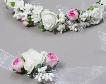 Coroncina sposa: 50 idee per acconciature con fiori dall'effetto wow