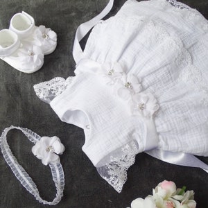 BIANKA white Handmade white christening dress, christening dress, christening dress for baby, christening dress, christening dress, christening dress, godchild