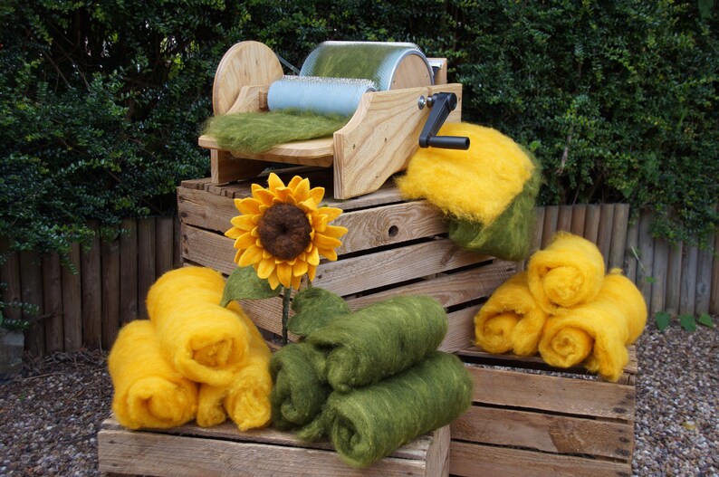 Sunflower Needle Felting Kit Templates /& Tutorial