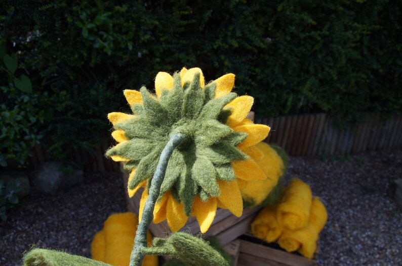 Sunflower Needle Felting Kit Templates /& Tutorial