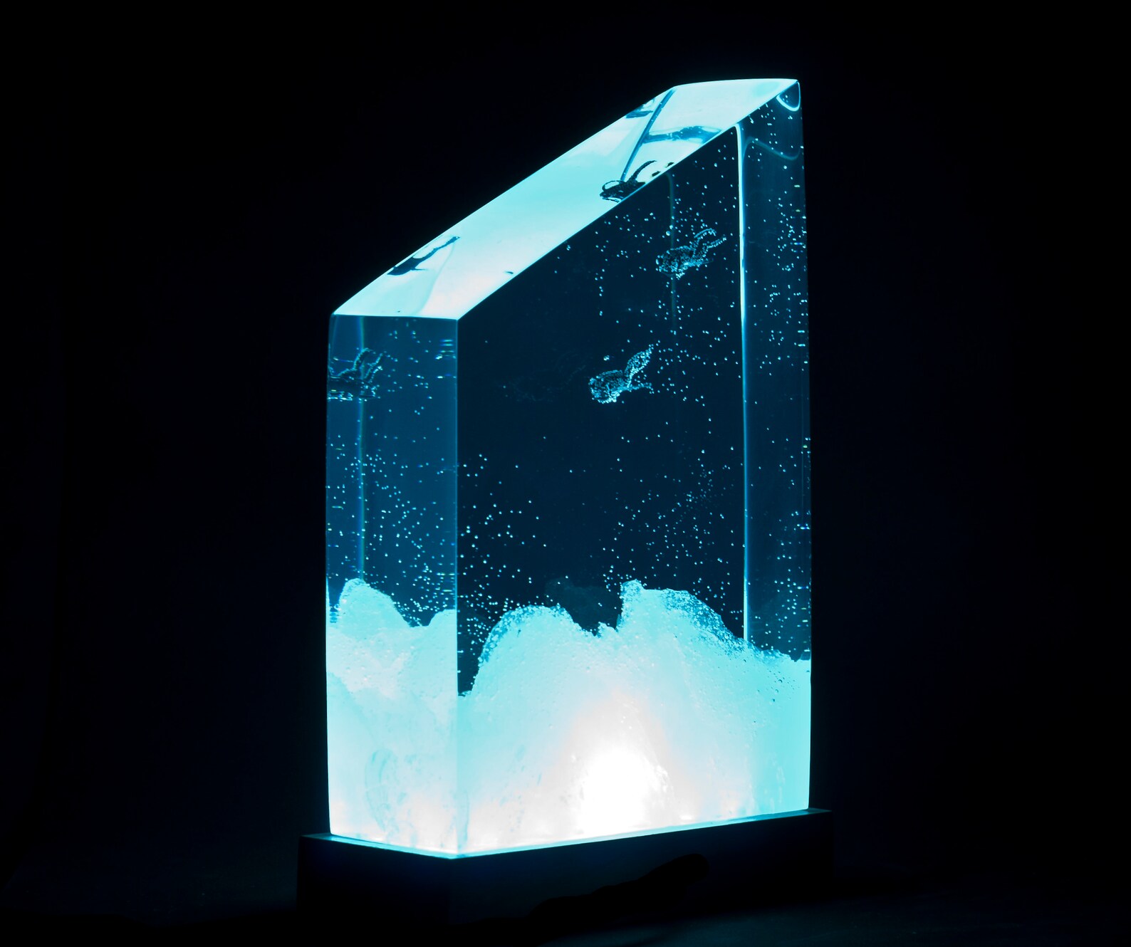 Scuba Diver Epoxy Resin Lamp Bedside Lamp Light Modern Etsy