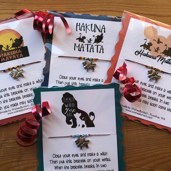 Lion Wish Bracelet Etsy