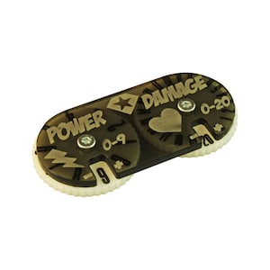 LITKO Crisis Protocol Acrylic Dials | Damage, Power, Mission and Character Trackers | Stat Counters for Skirmish Miniature Battles