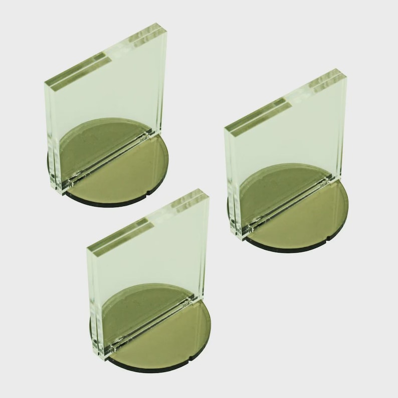LITKO Paper Figure Stand | Transparent Acrylic Paper Miniature Holder ...