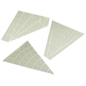 LITKO Template Set Compatible with Regimental Fire and Fury, Clear