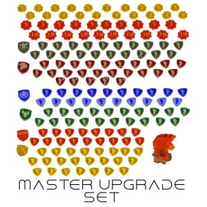 LITKO Acrylic Token Upgrade Set | Compatible with Dune Board Game | Multicolor Force, Spice, House Tokens | Expansion Sets | Sandworm Marker