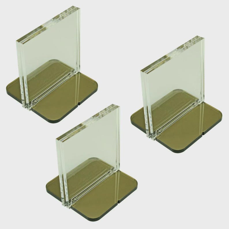 LITKO Paper Figure Stand | Transparent Acrylic Paper Miniature Holder ...