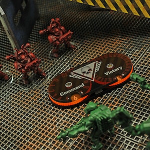 LITKO Kill Team Score Tracker | CP & VP Dual Dial | Compatible with Warhammer 40K