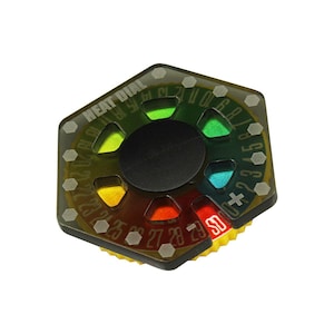 LITKO BattleTech Heat Dials | Track Mech Heat 0–30 | Acrylic Counter Compatible with BattleTech, Alpha Strike, and Sci-Fi Miniature Wargames
