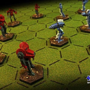 LITKO Hex Grid Stencil | 1 to 4-inch Hexagon | Reusable Hexagon Stencil | Honeycomb pattern | DND, RPG, Miniature Wargaming, Terrain Mapping