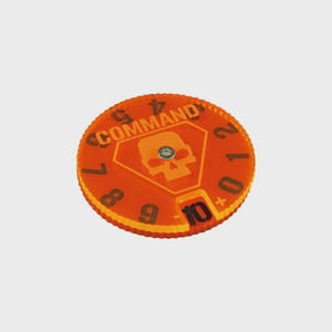LITKO Command Points Dials | Acrylic CP Trackers for WH 40K, Kill Team & AoS | 0–12, 0–20, 0–30 Options | Compatible with Tabletop Wargames