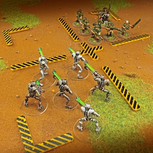LITKO Deployment Zone Template Set | Compatible with Warhammer 40K