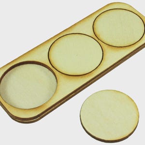 LITKO 5x2 Formation Skirmish Tray for 32mm Circle Bases