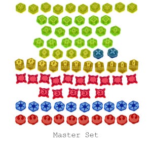 LITKO Combat Tokens | Compatible with Star Wars Legion | Suppression, Panic, Wounds, Damage, Aim, Dodge, Wound, Combat, Weapon Indications