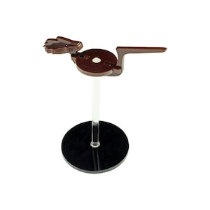 LITKO Brown Flying Broom Character Mount Kit | Magical Broomstick | 2-Inch Circular Base | RPG Miniature Mount