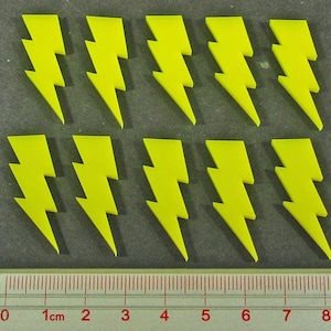 LITKO Lightning Bolt Tokens, Yellow (10)