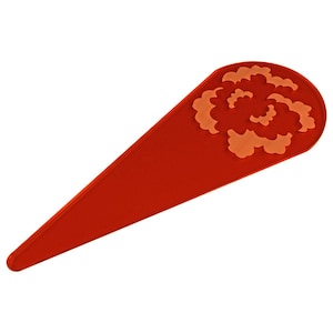 LITKO Teardrop Flame and Blast Templates | Small or Large Acrylic Effect Markers Compatible with Infinity | Fireball, Spray, or AoE Tool
