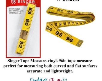  SINGER 00258 Extra Long Vinyl Tape Measure, 96-Inch