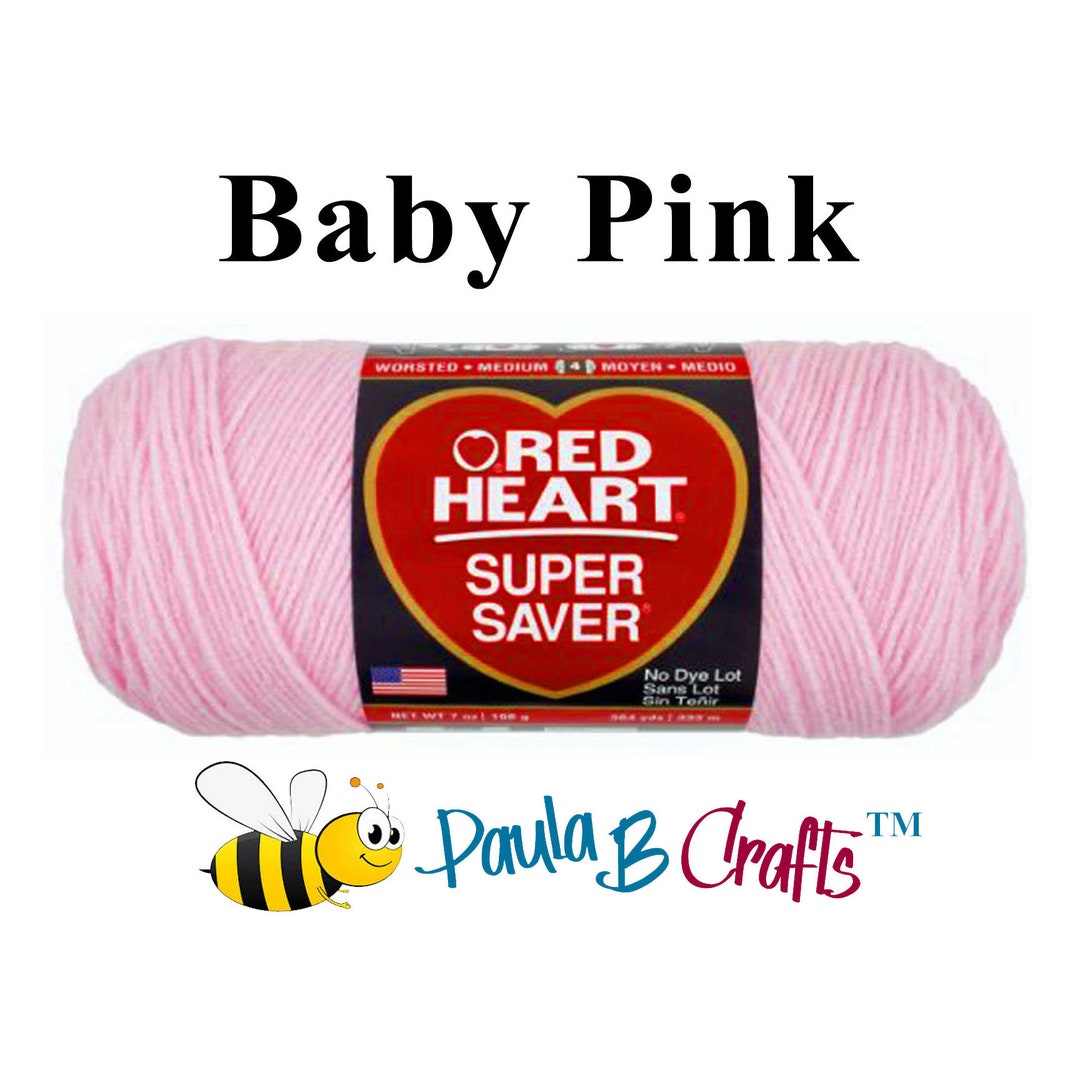 Baby Pink Red Heart Super Saver