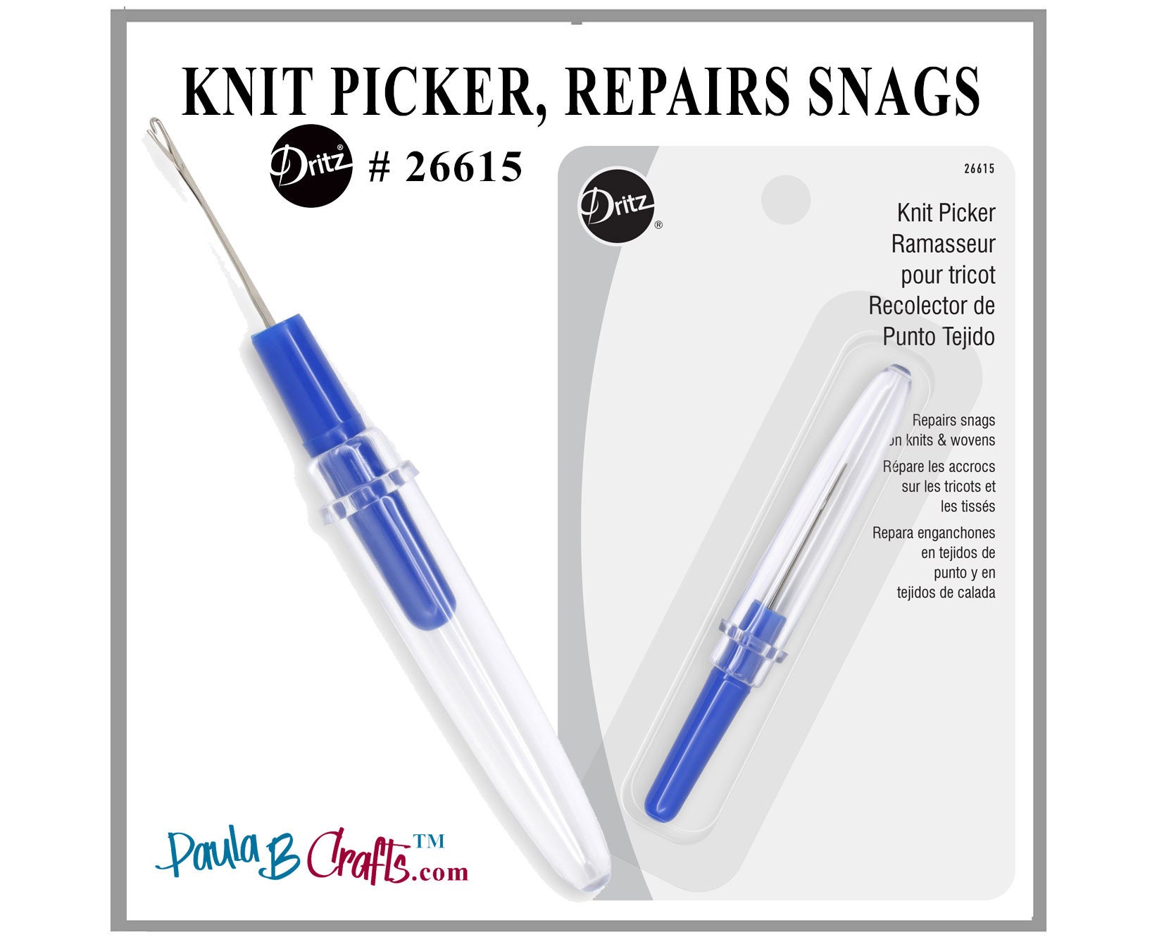 KNIT PICKER by Dritz, #26615Paula B Crafts