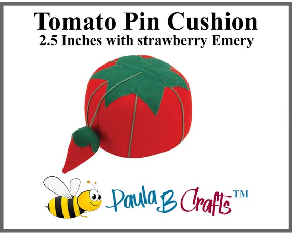 Dritz Tomato Pin Cushion with Emery Strawberry