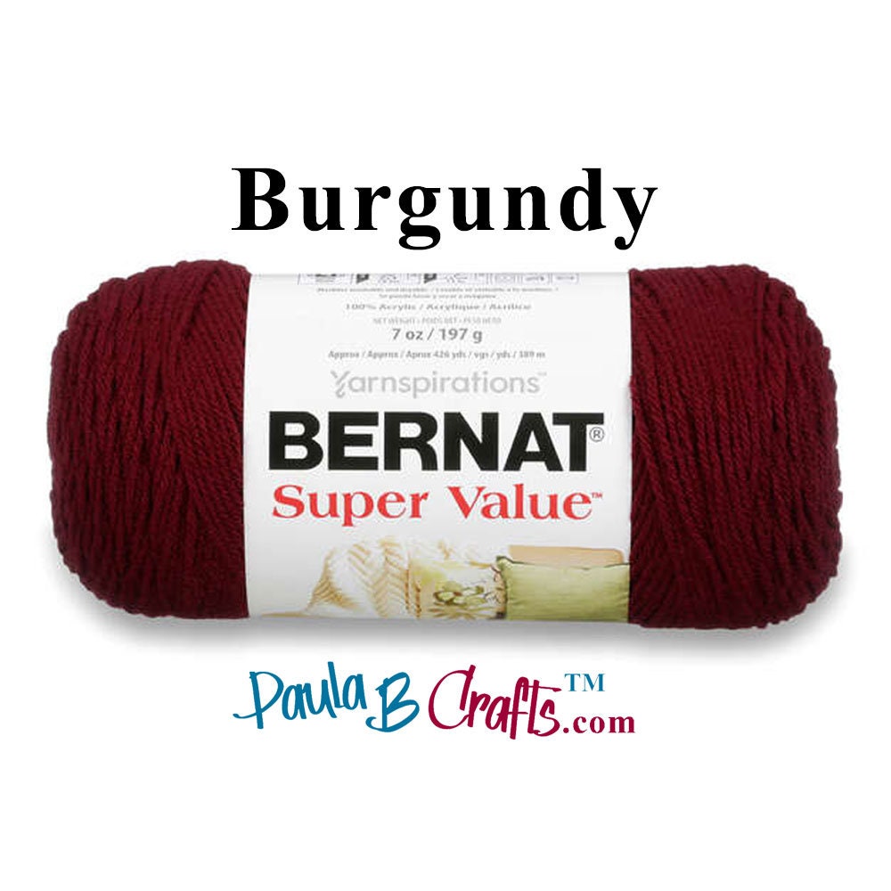 Bernat Super Value Yarn Grey Ragg