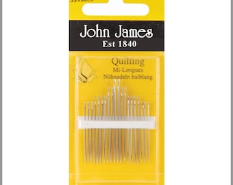 John James 20 Quilting Betweens Hand Needles size 3/9 #JJ12039 Paula B Crafts