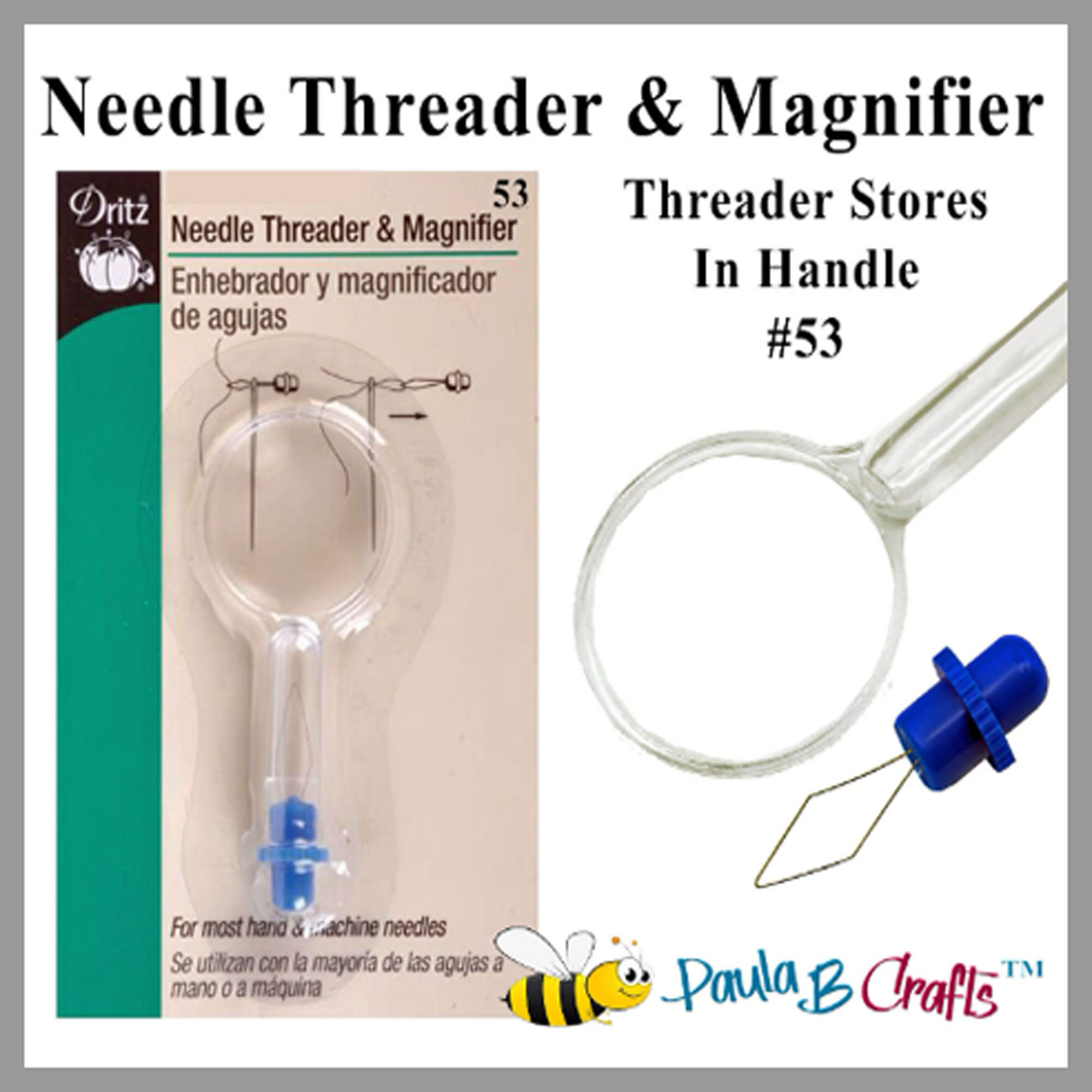 Dritz Needle Threader, 3 Count