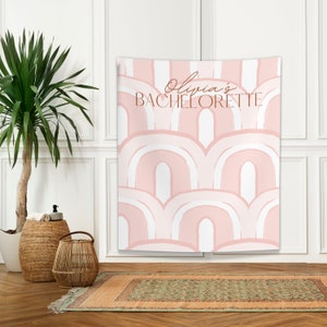 70s Bachelorette Backdrop, Retro Bachelorette Sign, Boho Bridal Shower Backdrop, Disco Bachelorette Party Wall Decor