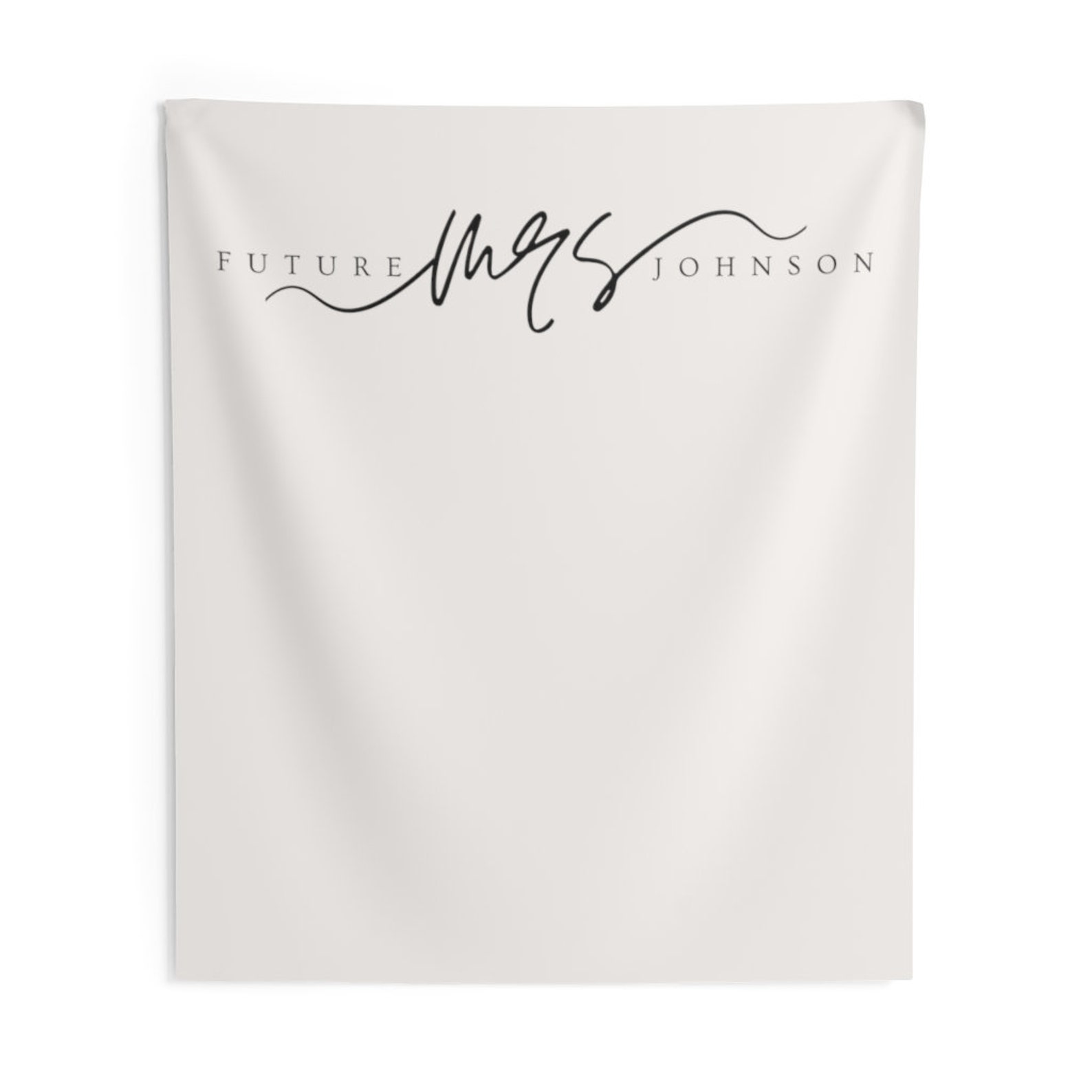 Modern Future Mrs Bridal Shower Backdrop From Miss to Mrs - Etsy